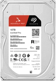 Seagate IronWolf Pro NAS HDD +Rescue 10TB, 24/7, 512e / 3.5" / SATA 6Gb/s