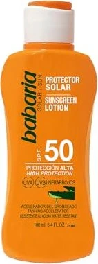Babaria Aloe Vera Sonnenmilch LSF50, 100ml