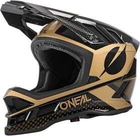 O'Neal Blade Polyacrylite Ace Fullface-Helm schwarz/gold