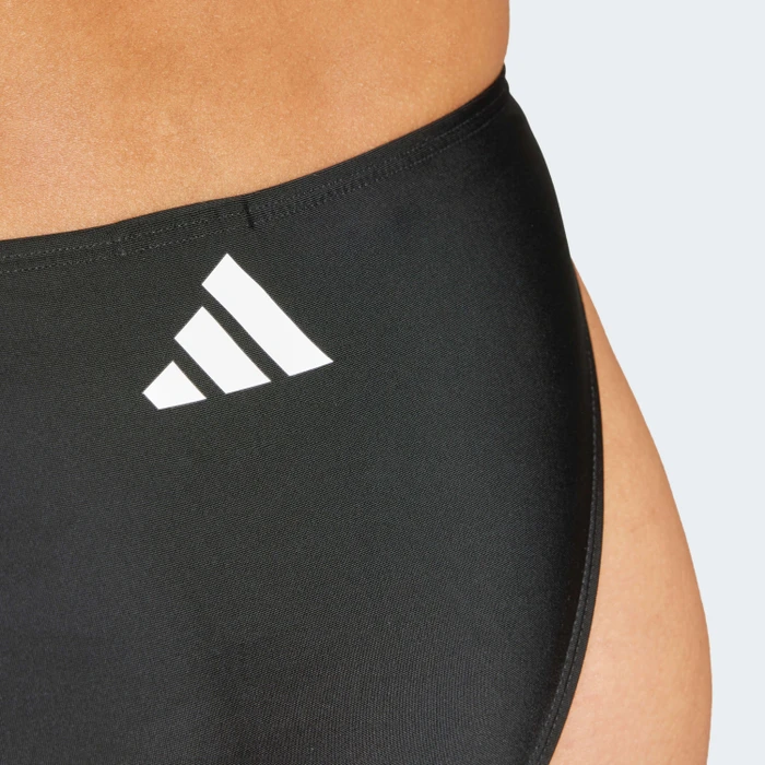adidas 3-Streifen V-Back Bikini-Set schwarz/weiß (Damen)