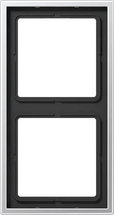 Jung Serie LS 990 Rahmen 2-fach, aluminium