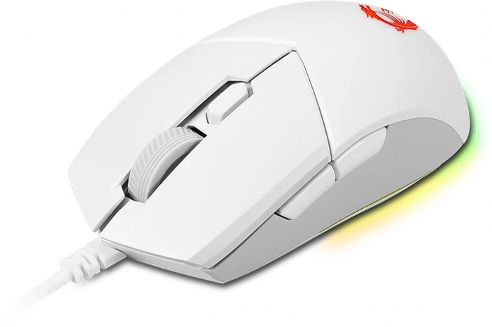 MSI Clutch GM11 Gaming Mouse weiß, USB