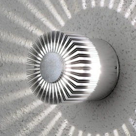 Konstsmide Monza 9cm Wandleuchte 1-flammig silber
