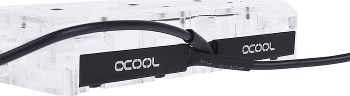 Alphacool Eisdecke Acryl DDC Dual Pumpenaufsatz, G1/4