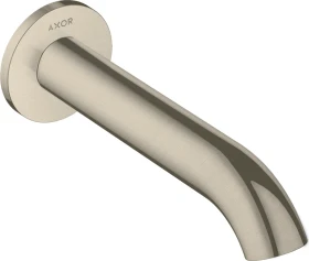 Hansgrohe Axor Uno Wanneneinlauf gebogen brushed nickel