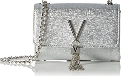 Valentino Bags Divina Schultertasche argento