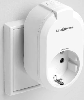 REV Ritter Link2Home WiFi Steckdose & Zeitschaltuhr weiß, Smart-Steckdose