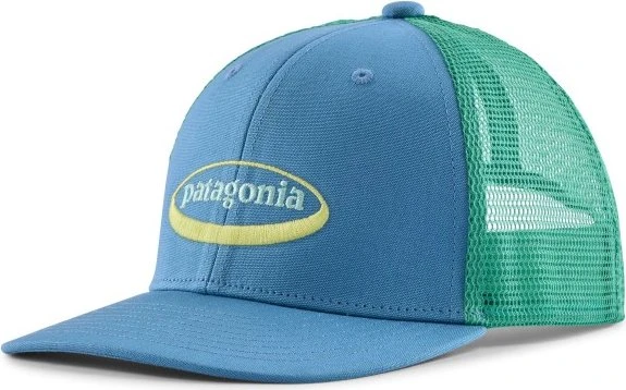 Patagonia Trucker Kappe 95 oval logo: shore blue (Junior)