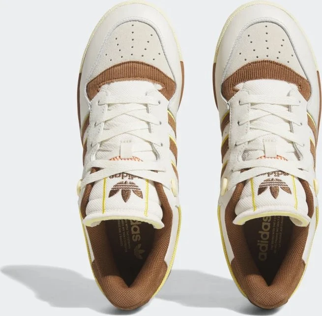 adidas Rivalry Low 86 chalk white/wild brown/hazy yellow