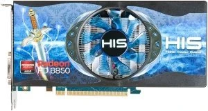 HIS Radeon HD 6850 Fan, 1GB GDDR5, 2x DVI, HDMI, DP