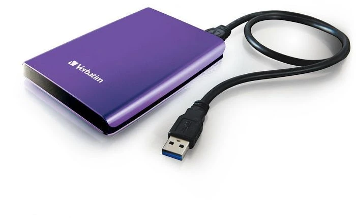 Verbatim Portable Colour Edition violett 1TB, USB 3.0