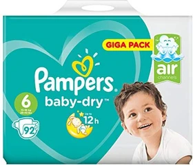 Pampers Baby-Dry Gr.5 Einwegwindel, 11-16kg, 60 Stück