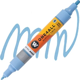 Molotow ONE4ALL Twin 1.5/4mm Acrylmarker hellpastellblau
