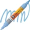 Molotow ONE4ALL Twin 1.5/4mm Acrylmarker hellpastellblau Vorschaubild