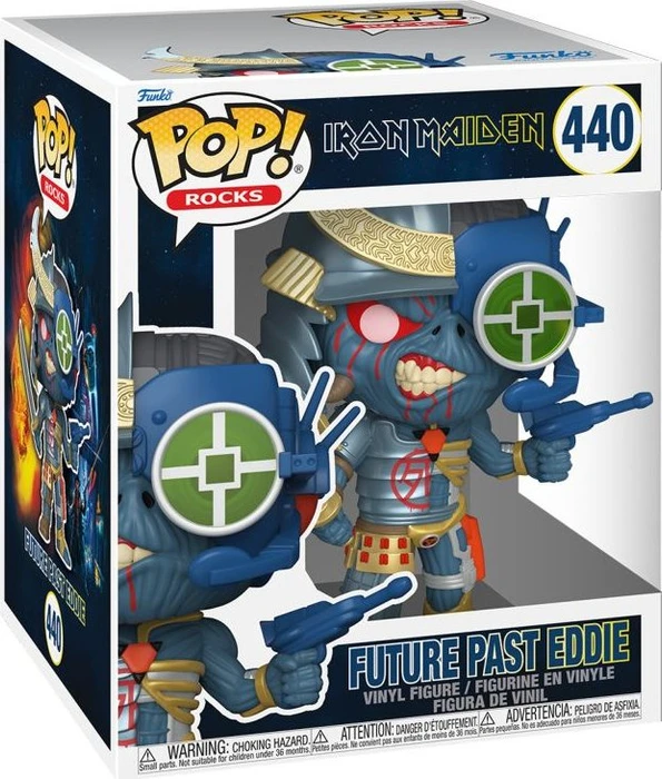 FunKo Pop! Rocks - Iron Maiden - Super Future Past Eddie