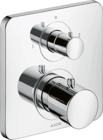 Hansgrohe Axor Citterio M Thermostat mit Ab- und Umstellventil chrom
