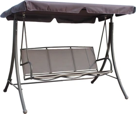 Garden Pleasure Anna Hollywoodschaukel schwarz/grau