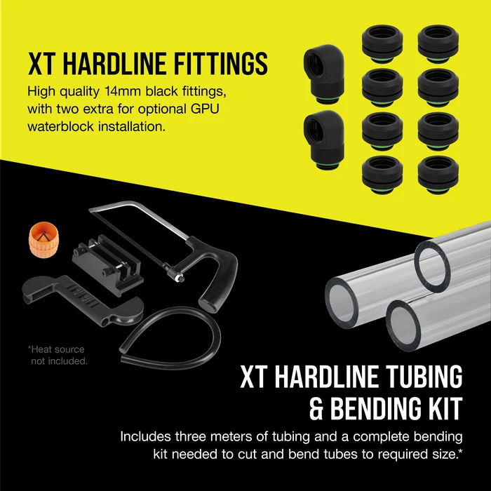 Corsair Hydro X Series iCUE XH303i RGB PRO Custom Cooling Kit, schwarz