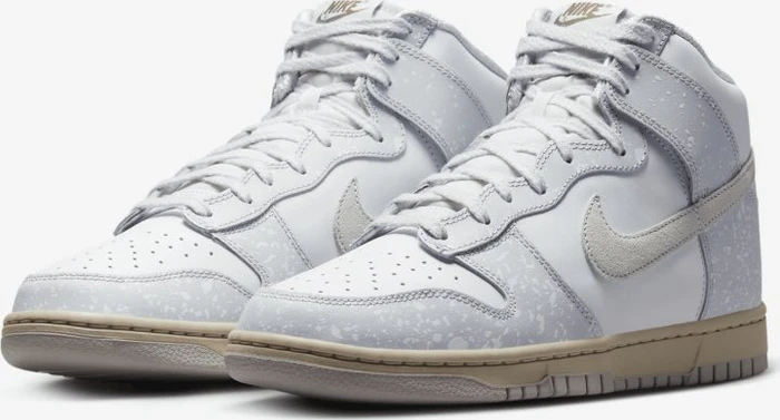 Nike Dunk High Retro white/lightiron ore/sanddrift/pure platinum (Herren)