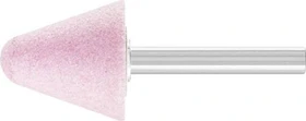 Pferd KE 2525 6 AR 60 O5V STEEL EDGE Kegelstift Schleifstift K60, 25x25mm, 10 Stück