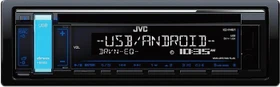 JVC KD-R481 schwarz/blau