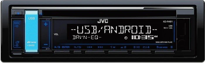 JVC KD-R481 schwarz/blau
