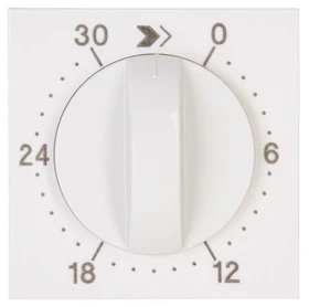 Kopp HK07 Abdeckung für Zeitschaltuhr, Laufzeit: 30 Min., reinweiß