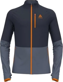 Odlo Descent Ceramiwarm Midlayer Funktionsshirt langarm india ink/folkstone gray (Herren)