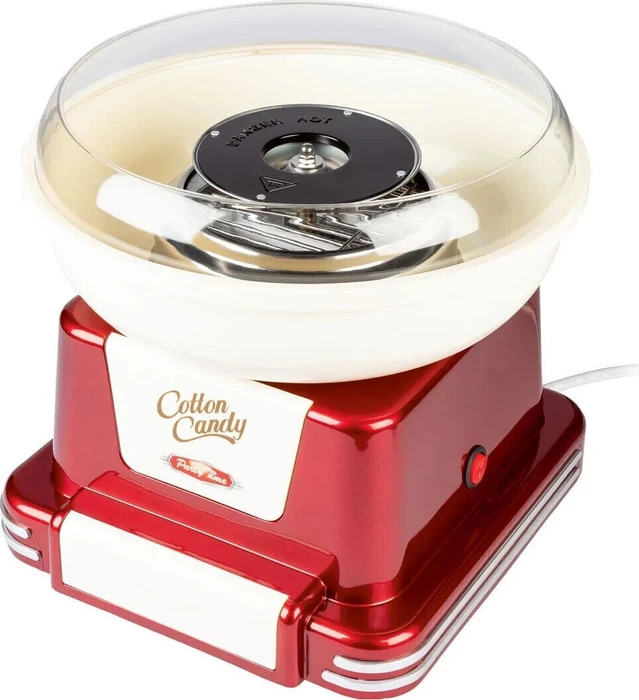 Ariete 2973 Cotton Candy Party Time Zuckerwattemaschine rot
