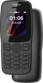 Nokia 106 (2018) Dual-SIM dunkelgrau