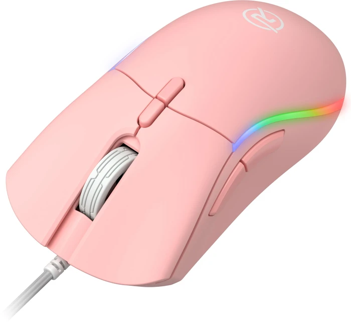 Rapture Venom V2 Gaming Maus rosa, USB