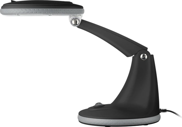 Wentronic Goobay LED-Stand-Lupenleuchte, 6W, 1.75x, 3 Dioptrien schwarz