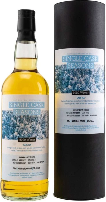 Signatory Vintage Single Cask Seasons Caol Ila Winter 2020 700ml