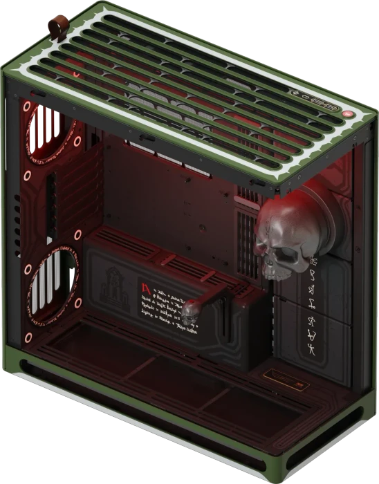 HAVN HS 420 DOOM: The Dark Ages Limited Edition, Glasfenster