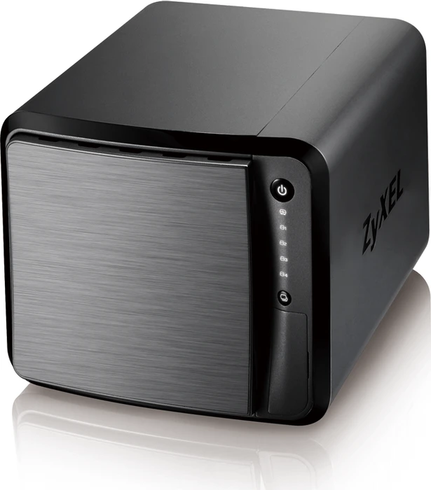 Zyxel NAS542, 1GB RAM, 2x RJ-45 1000Base-T, 3x USB-A 3.0