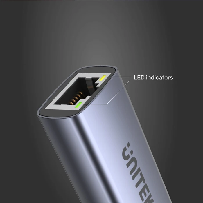 Unitek LAN-Adapter, USB-C 3.0 [Stecker]