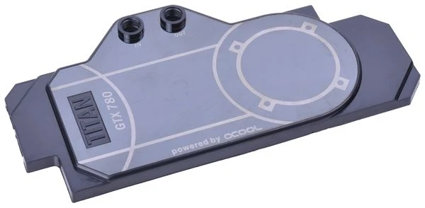 Alphacool NexXxoS NVXP GTX 780 Edelstahl poliert schwarz