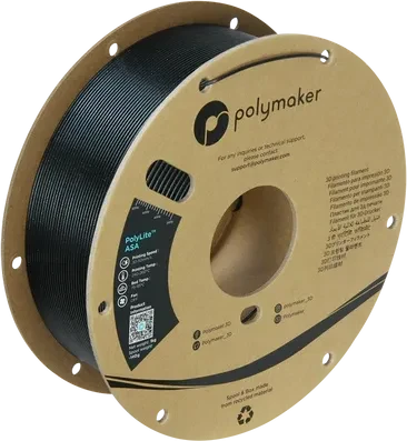 Polymaker PolyLite ASA, Galaxy Black, Spule, 1.75mm, 1.00kg