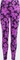 adidas Train Essentials Seasonal Printed High Waisted Hose 7/8 aurora black/purple burst (Junior) Vorschaubild