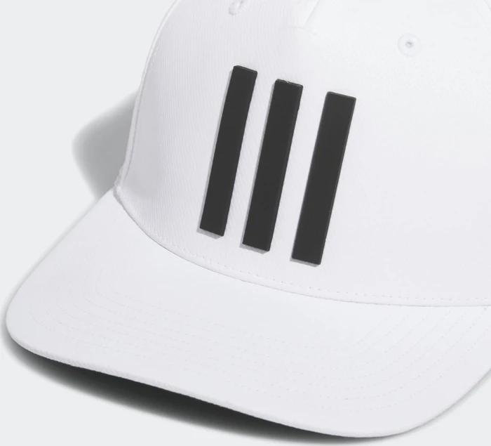 adidas 3-Streifen Tour Kappe weiß (Herren)