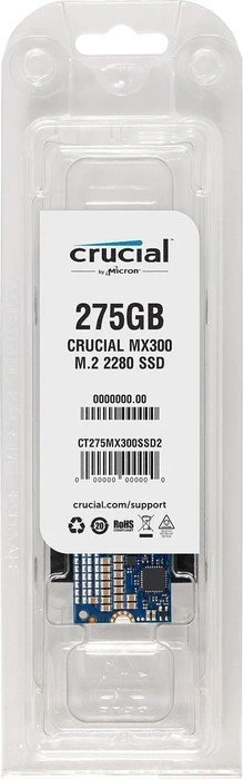 Crucial MX300 275GB, M.2 2280 / B-M-Key / SATA 6Gb/s
