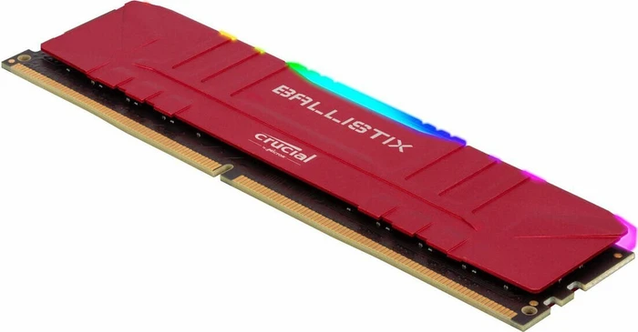 Crucial Ballistix RGB rot UDIMM 32GB, DDR4-3200, CL16-18-18-36, 2RX8