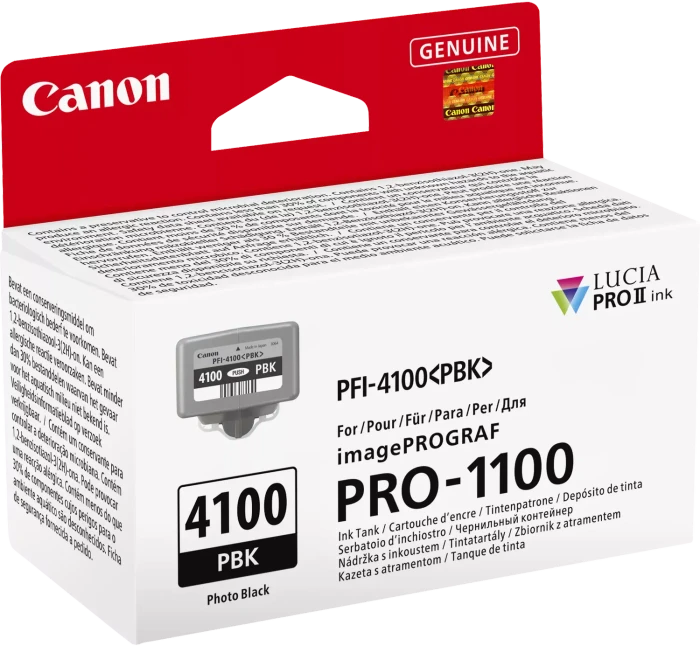 Canon Tinte PFI-4100PBK photo schwarz