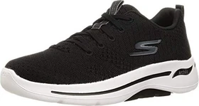 Skechers GO Walk Arch Fit Unify schwarz/weiß (Damen)