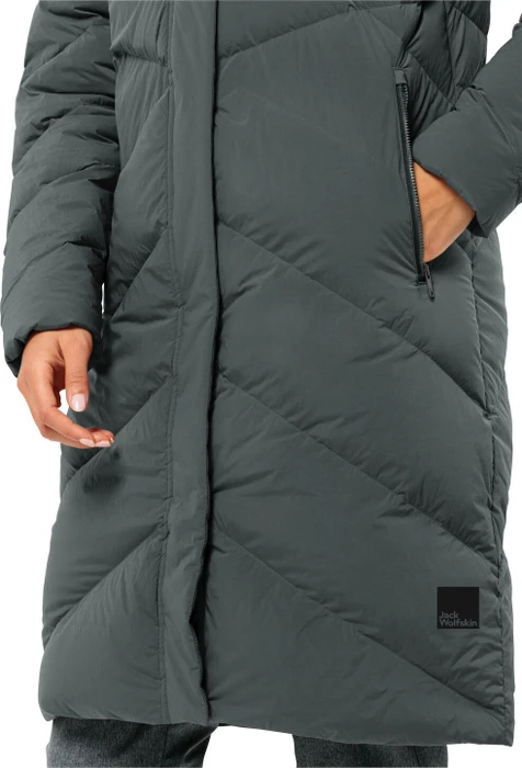 Jack Wolfskin Marienplatz Funktionsmantel slate green (Damen)