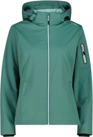 CMP Zip Hood Softshell Funktionsjacke agave (Damen)