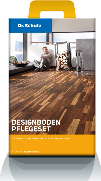Dr. Schutz PVC-Designboden Pflegeset, 1.5l (750ml PU Reiniger, 750ml Vollpflege matt)