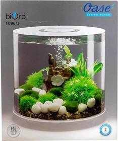 Oase biOrb Tube 15 LED Aquarium weiß
