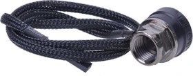 Phobya Temperatursensor In-Line, schwarz vernickelt