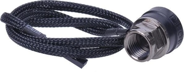 Phobya Temperatursensor In-Line, schwarz vernickelt